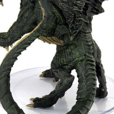 D&D Premium Painted Figure: Adult Black Dragon