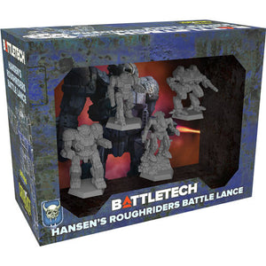 Hansen's Roughriders battle lance
