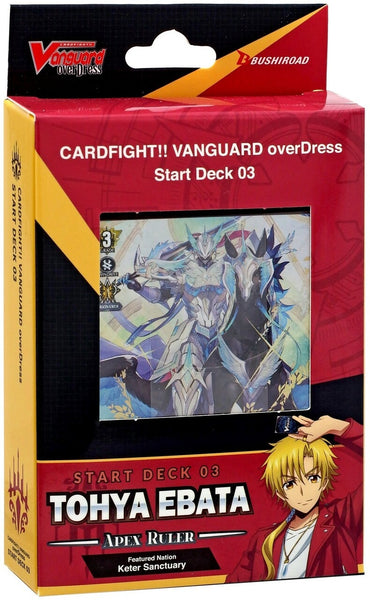 Cardfight Vanguard overDress Tohya Ebata Apex Ruler Start Deck #03