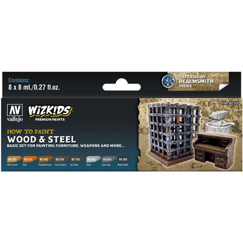 WizKids Premium Paints: Wood & Steel