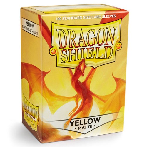 Dragon Shield: Yellow - matte (100)