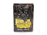 Dragon Shield: Black - matte (60 count Japanese size)
