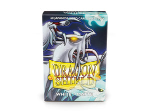 Dragon Shield: White - matte (60 count Japanese size)