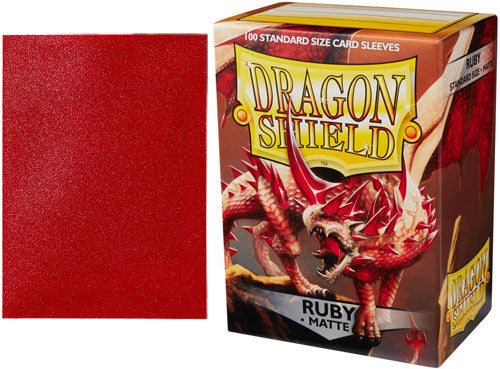 Dragon Shield: Ruby - Matte (100)