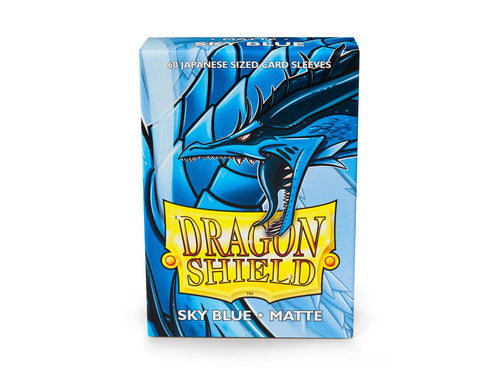 Dragon Shield: Sky Blue - matte (60 count Japanese size)