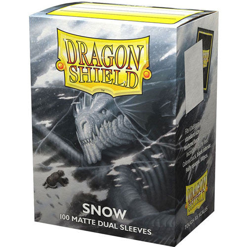 Dragon Shield: Snow - Dual Matte(100)