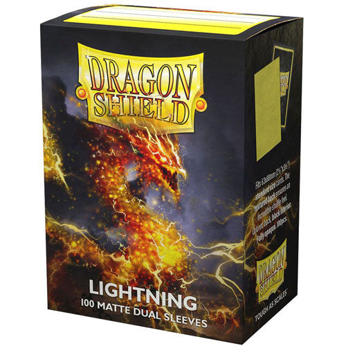 Dragon Shield: Lightning - Dual Matte (100)