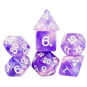 Sirius Dice Set - Purple glaze