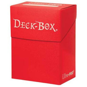 Poly Deck Box - Red