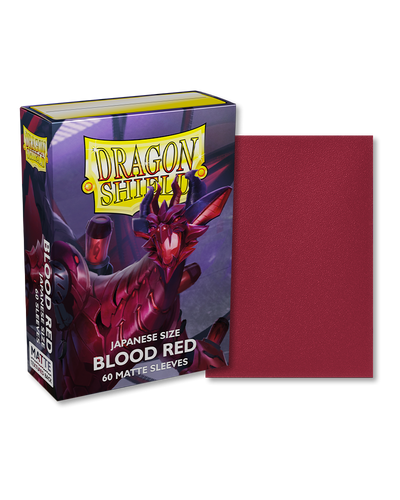 Dragon Shield: Blood Red (60 count Japanese size)