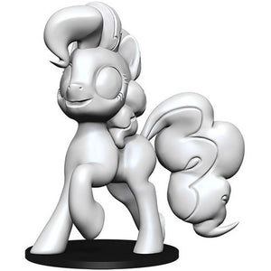 My Little Pony Deep Cuts Unpainted Miniatures: W1 Pinkie Pie