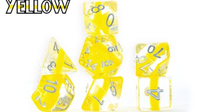 Neutron : Yellow - 7 dice set