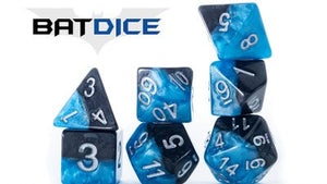 Halfsies Dice : Bat Dice - 7 dice set