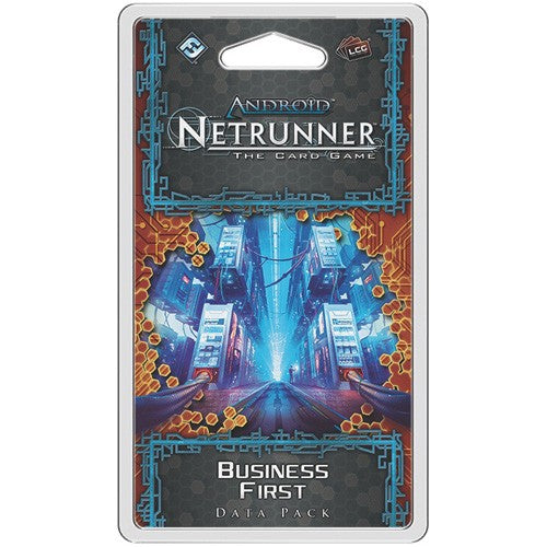 Android Netrunner - Data Pack : Business First – Alpha Omega Hobby