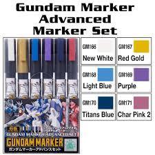 Gundam marker advanced set