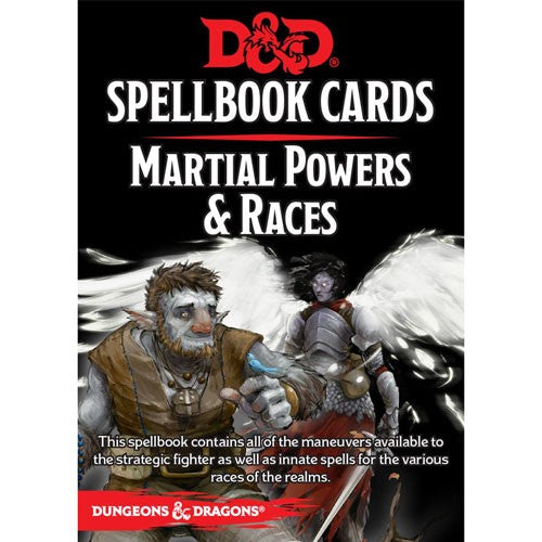 Dungeons & Dragons - Spellbook Cards : Martial Powers and Races