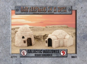 Battlefield in a Box: Galactic Warzones - Desert Buildings