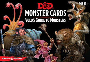 Dungeons & Dragons - Monster Cards - Volo's Guide To Monsters