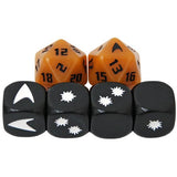 Star Trek Adventures RPG : Operations division dice