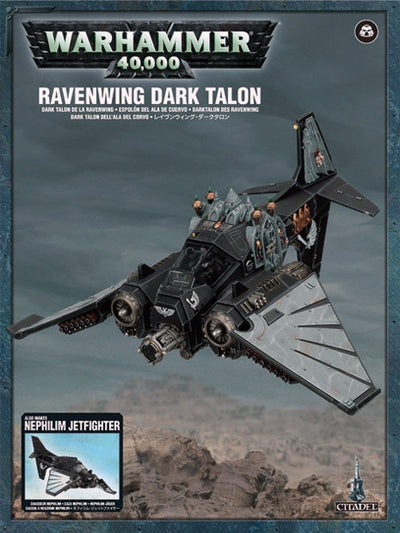 Dark Angels Ravenwing Dark Talon / Nephilim Jetfighter