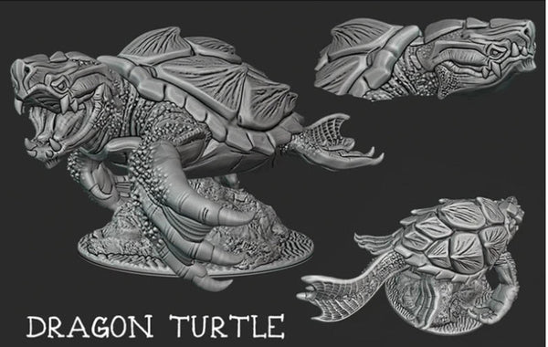 Depths of Savage Atoll - Dragon Turtle