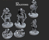 Empire of the Scorching Sands -Icy Skeletons set of 4