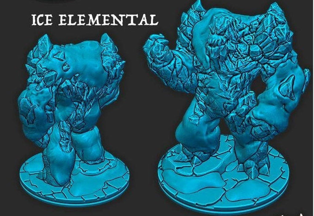 Wilds of Wintertide - Ice Elemental – Alpha Omega Hobby