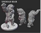 Wilds of Wintertide - Undead Zombie Bear