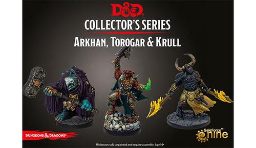 D&D Collector's Series : Arkhan, Torogar & Krull