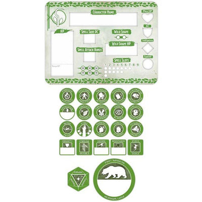 Dungeons & Dragons - Druid token set