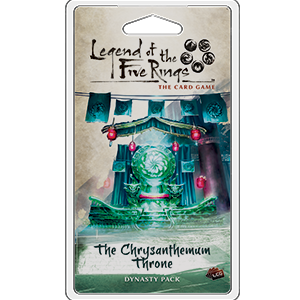 Legend of the Five Rings - LCG : The Chrysanthemum Throne Dynasty Pack