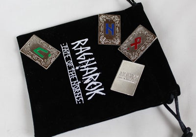 Fate of the Norns ~ Ragnarok : Futhark stainless steel runes set