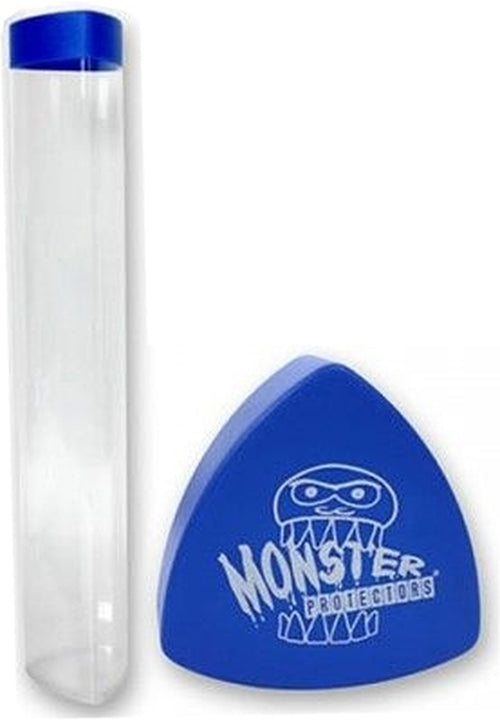 Monster Protectors Prism Playmat Tube - clear/blue cap
