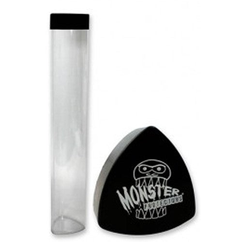 Monster Protectors Prism Playmat Tube - clear/black cap