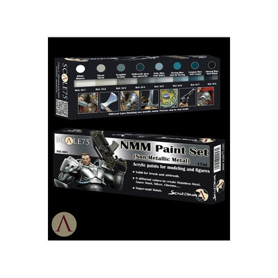 NMM (non metallic metal) STEEL paint set