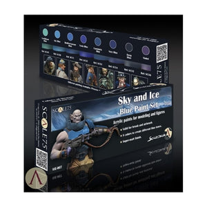 Sky and Ice paint set