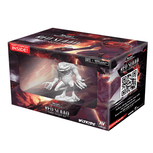 Nolzur`s Marvelous Miniatures: Red Slaad Paint Night kit