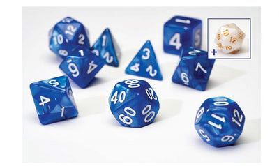 Sirius Dice Set - Blue Pearl