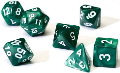 Sirius Dice Set - Pearl Green