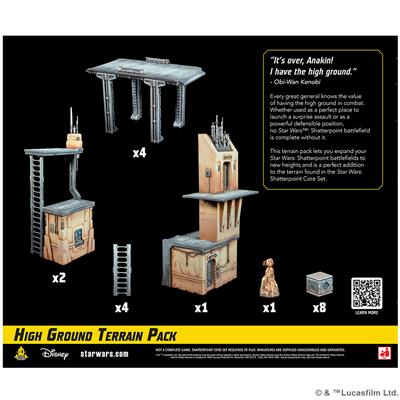 Star Wars : Shatterpoint - High Ground terrain pack – Alpha Omega Hobby