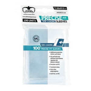 ultimate guard precise fit side loading sleeves 100
