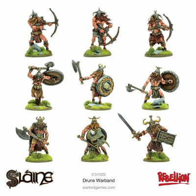 Slaine - Drune warband