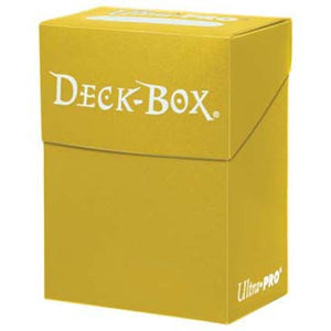 Poly Deck Box - Yellow