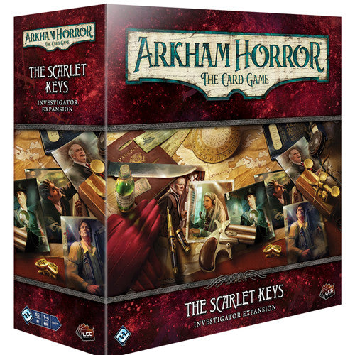 Arkham Horror TCG 64: Scarlet Keys investigator expansion