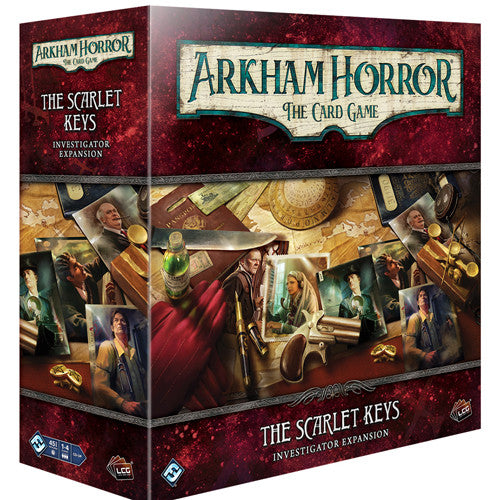 Arkham Horror TCG 69: Scarlet Keys - investigator expansion