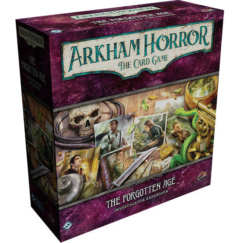 Arkham Horror TCG 72: Forgotten Age investigator expansion
