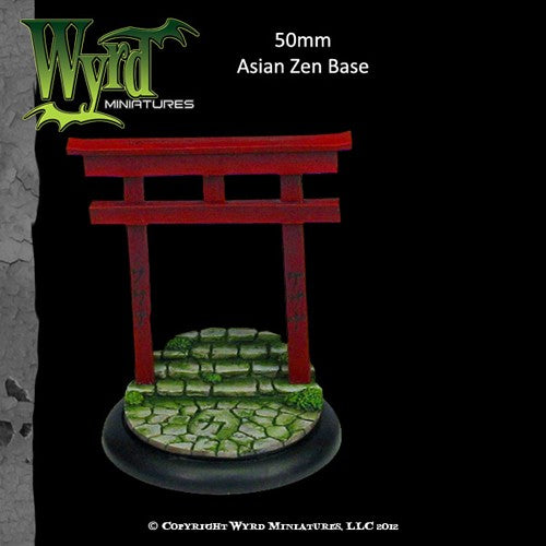 Malifaux : 50mm Asian Zen Base