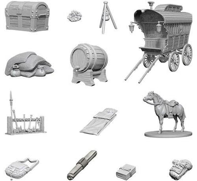 Nolzur`s Marvelous Unpainted : W4 Adventurer`s Campsite