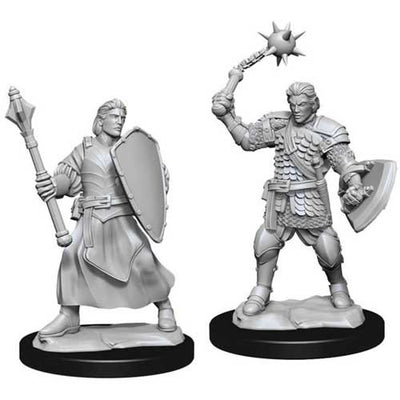 Critical Role Unpainted Miniatures: W1 Human Clovis Concord Cleric