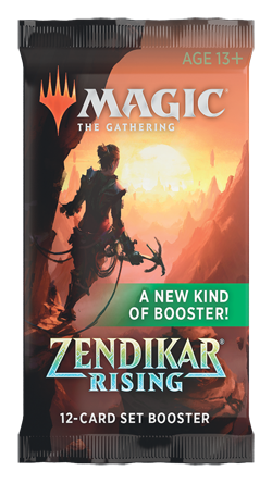 MtG: Zendikar Rising set Booster pack